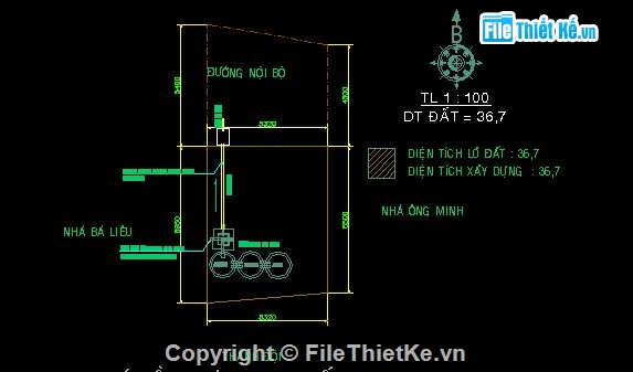 Bản vẽ,nhà 3 tầng,nhà kích thước 3 x 5m,nhà kích thước 6 x 5m,nhà